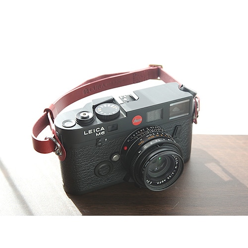 (クラ) 蔵Cura 本革ショートホールド&キャリー ストラップ SHSL-100 ワイン