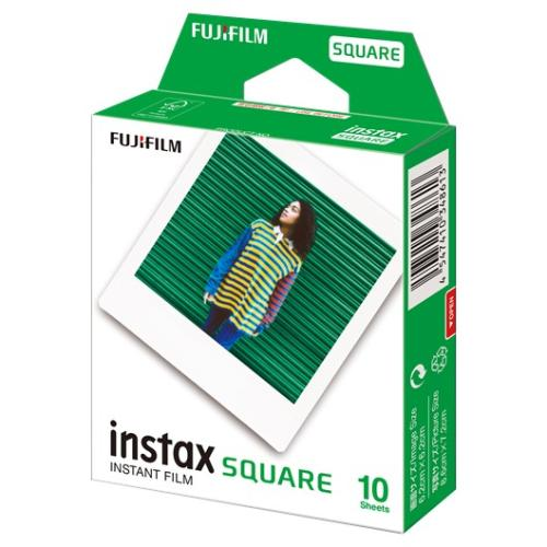 (フジフイルム)FUJIFILM インスタントカラーフィルム instax SQUARE 10枚入