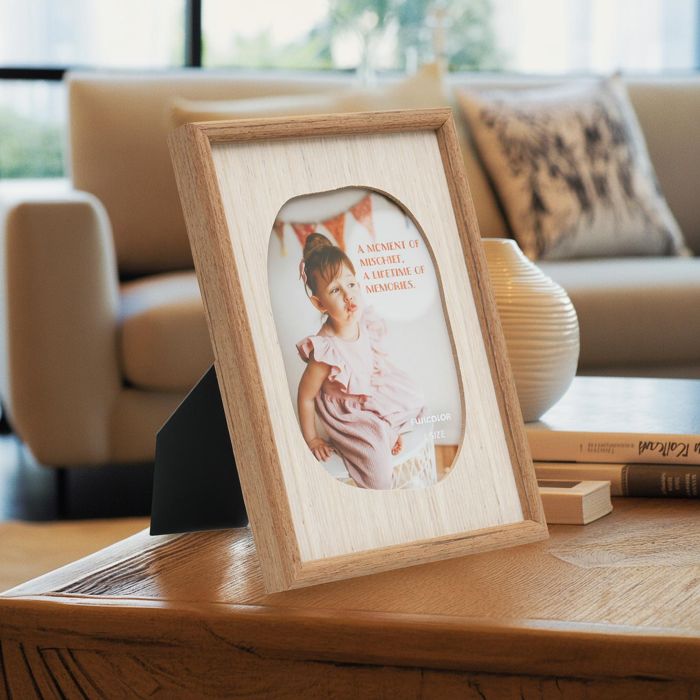 （フジカラー）FUJICOLOR ウッディフレームMellow L  ビーンズ