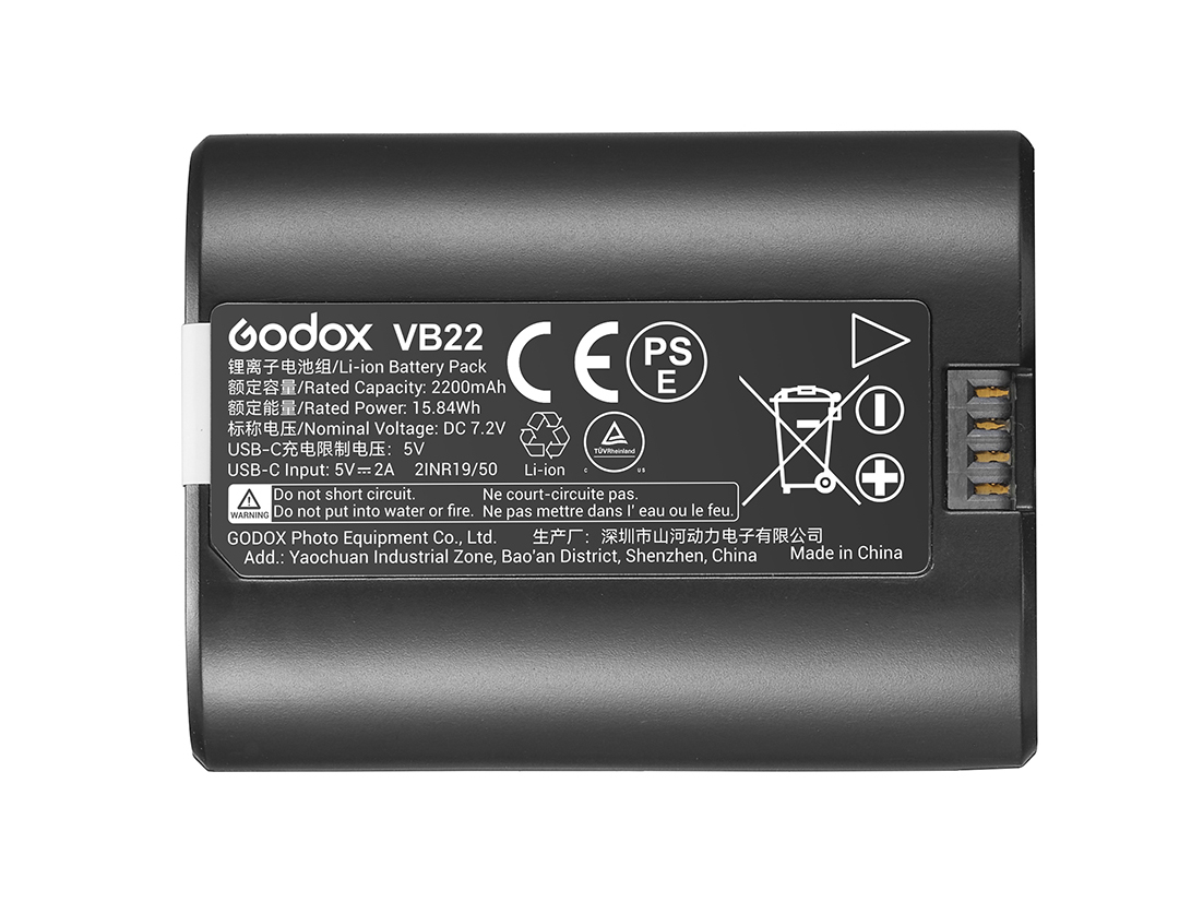 (ゴドックス) GODOX リチウムバッテリー V480用 VB22
