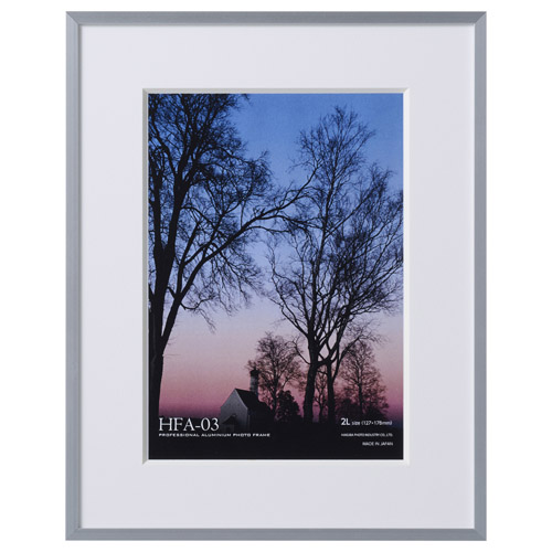 （ハクバ）HAKUBA アルミ額縁 2Lサイズ シルバー HFA-03SV-2L