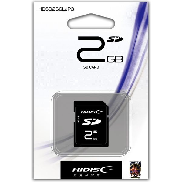 (ハイディスク)HIDISC 磁気研究所SDカード  【2GB】