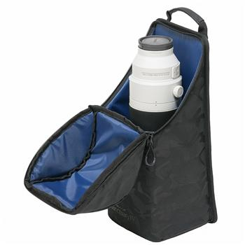 (ケンコートキナー）KenkoTokinaアオスタ サンクチュアリIV レンズバッグ XLサイズ ブラックカモフラージュ