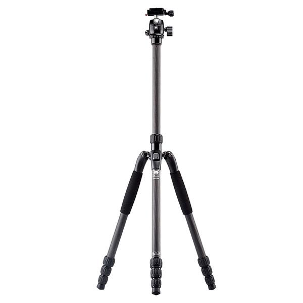 （シルイ）SIRUI 軽量カーボンファイバー製4段ビデオ三脚セット T-024SK+B-00K-JP