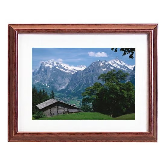 (キング)ＫＩＮＧ 木製額 すずかぜ ブラウン 四切 10枚セット