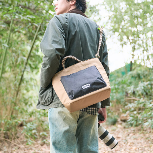 （アウトドアプロダクツ） OUTDOOR PRODUCTS ロープ カメラショルダーバッグ L