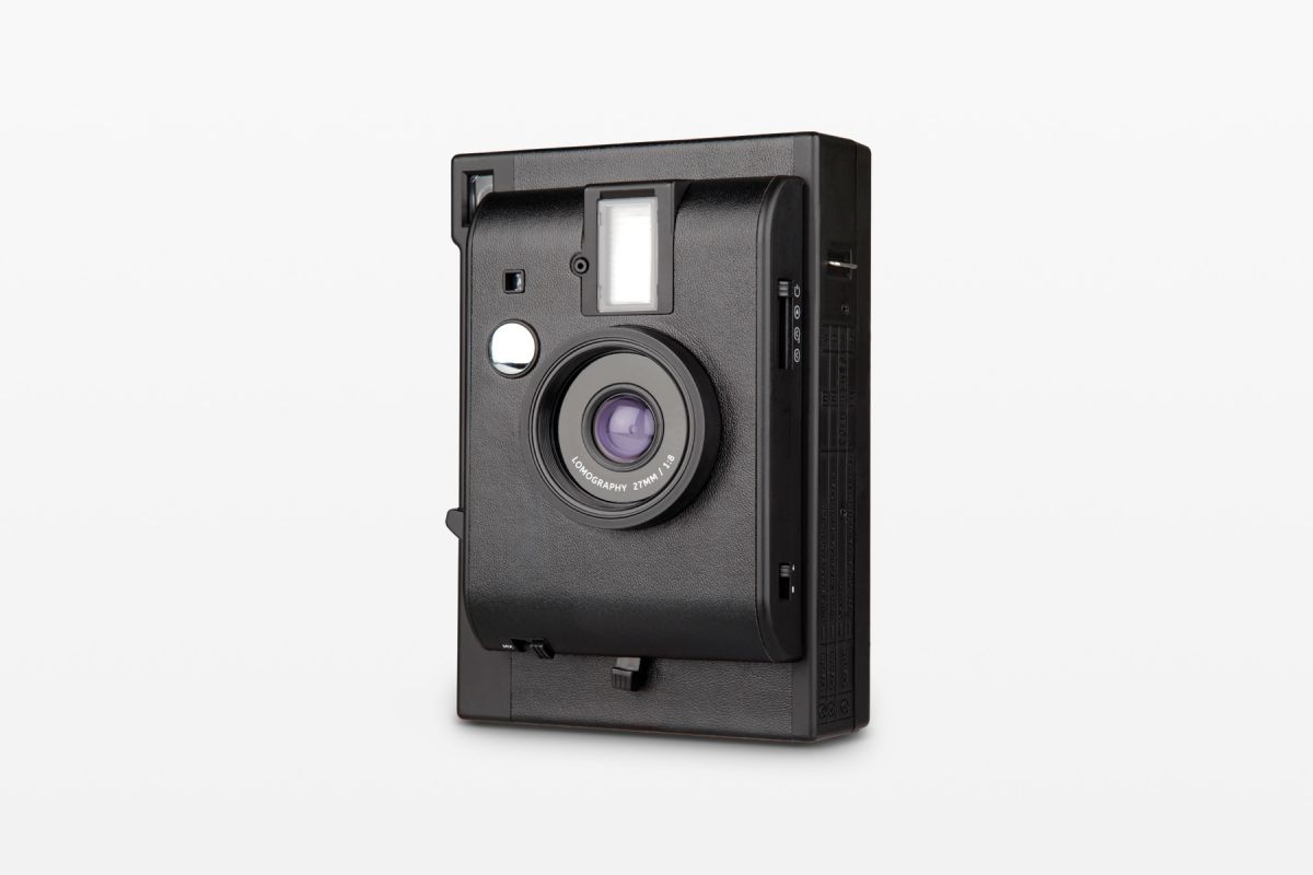 (ロモグラフィー) Lomo インスタントカメラ Black Edition ※Instax MINIフィルム対応