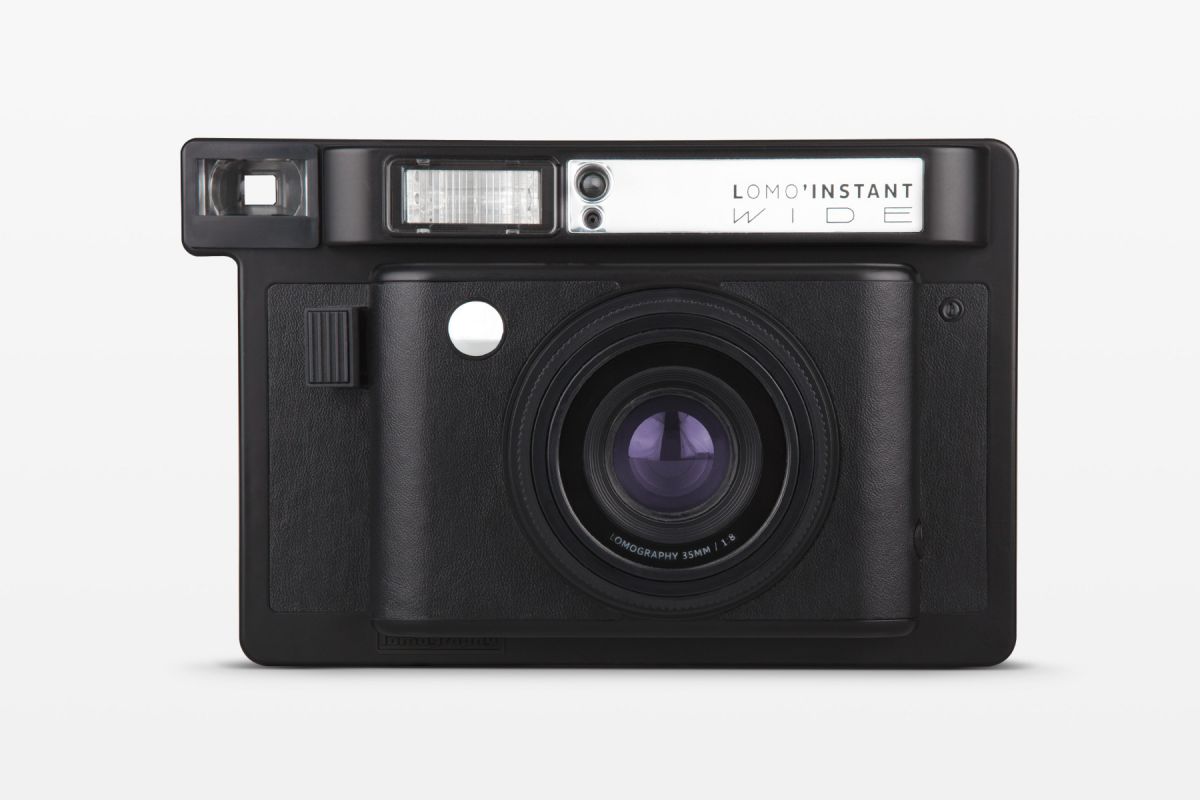 (ロモグラフィー)  Lomo インスタントカメラ Lomo'Instant Wide Camera Black Edition