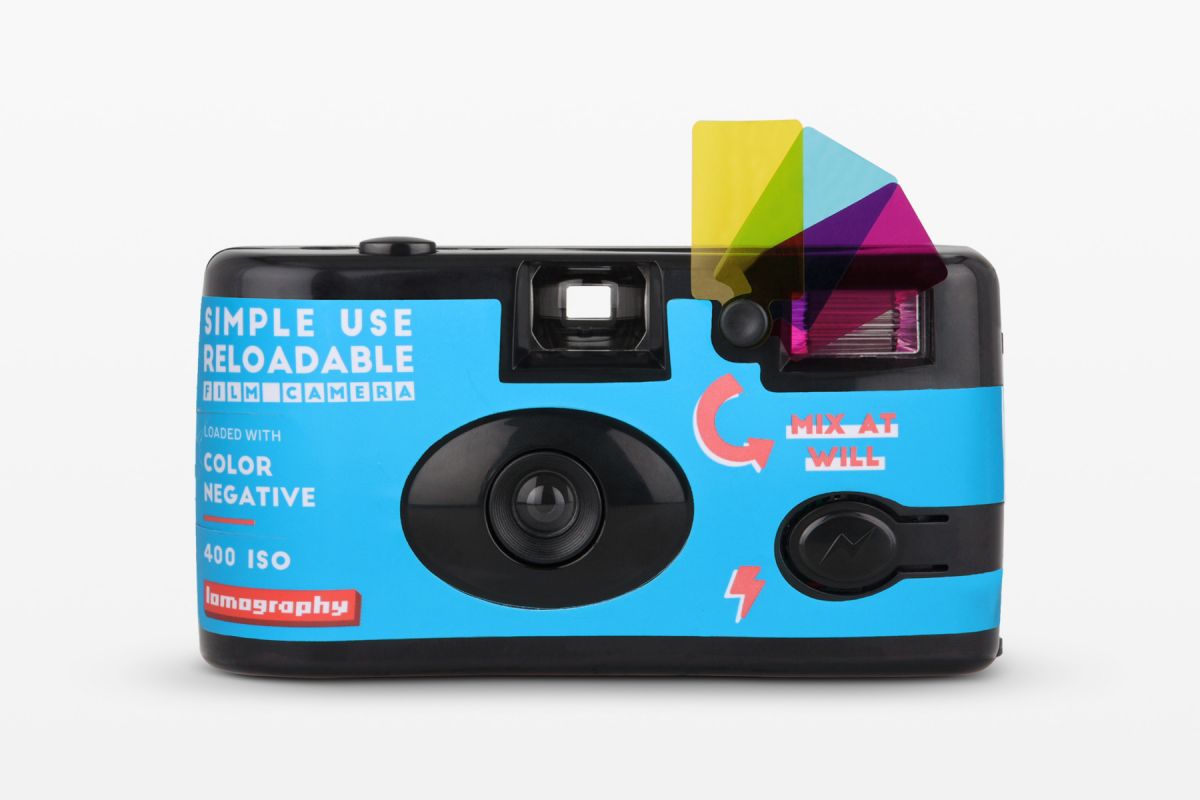 (ロモグラフィー) Lomography Simple Use Film Camera (レンズ付フィルム) Color Negative 400