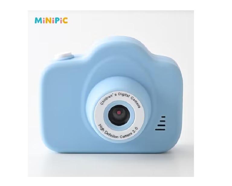 （ミニピク）MiNiPiC キッズカメラ  MiNiPiC-PB-O   パステルブルー
