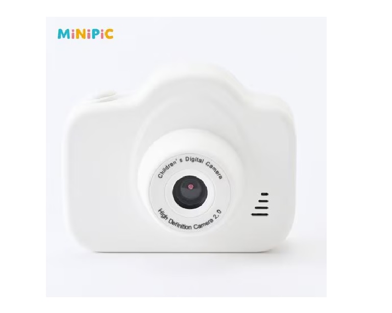 （ミニピク）MiNiPiC  キッズカメラ MiNiPiC-PWH-O  パステルホワイト