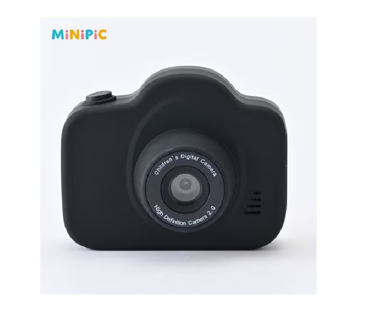 （ミニピク）MiNiPiC キッズカメラ MiNiPiC-PBK-O  パステルブラック