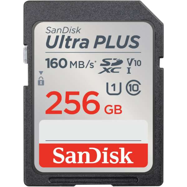 (サンデイスク)　SanDisk Ultra PLUS UHS-I SDXCカード 256GB (SDSDUWL-256G-JN3IN)