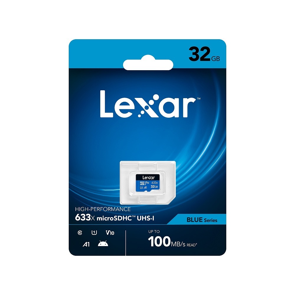(レキサー) LEXEAR microSDXCカード  633x UHS-I U3 V10 A1 アダプター無し (2024.1発売)