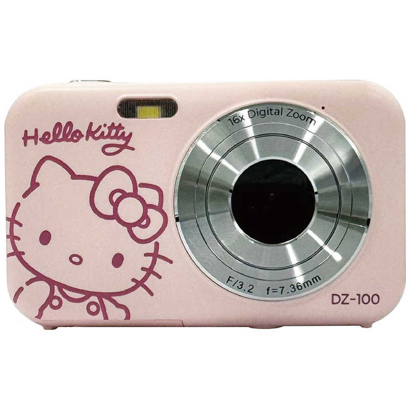 (ヤシカ) YASHICA コンパクトデジタルカメラ DZ-100 Hello Kitty Playground ピンク
