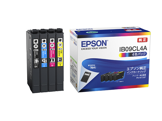(エプソン)EPSON 純正プリンターインク (標準容量) 4色セット IB09CL4A