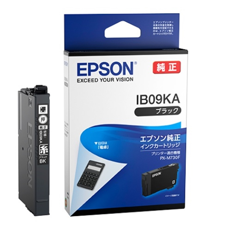 (エプソン)EPSON 純正プリンターインク (標準容量) IB09KA　ブラック