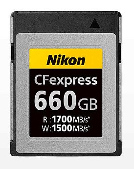 (ニコン)Nikon CFexpress Type B メモリーカード 660GB MC-CF660G