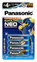 (パナソニック) Panasonic 　乾電池エボルタネオ単4形4本パック LR03NJ/4B