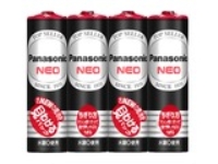 （パナソニック）Panasonic マンガン乾電池ネオ黒単３形４個パック R6PNB/4VSE