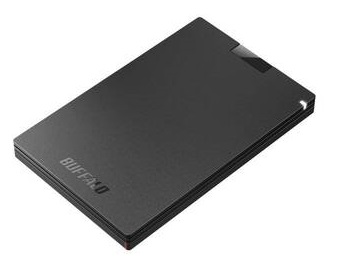 (バッファロー)　BUFFALO　ポータブルSSD SSD-PGU3Cシリーズ ブラック