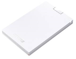 (バッファロー)　BUFFALO　ポータブルSSD SSD-PGU3Cシリーズ ホワイト
