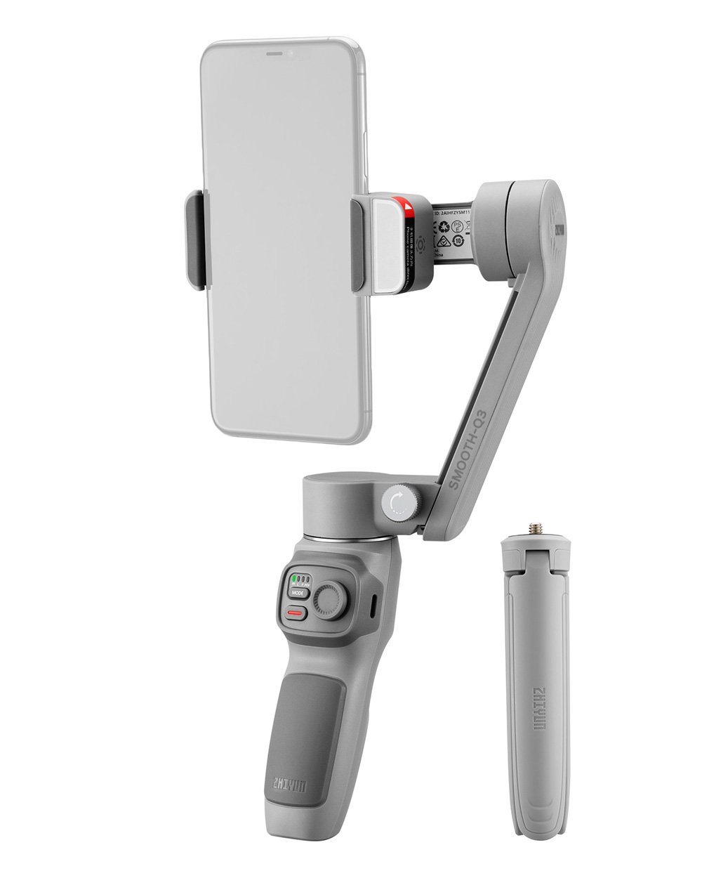 ZHIYUN(ジーウン) SMOOTH Q3 スマートフォン用ジンバル 自撮り棒 セルカ棒 電動スタビライザー 国内正規品