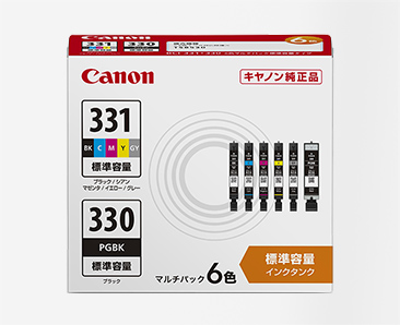 (キヤノン) Canon インクタンク BCI-331（BK/C/M/Y/GY）+BCI-330 マルチパック