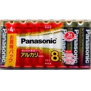（パナソニック）Panasonic LR03XJ/8SW NEWアルカリ 単4 8本パック