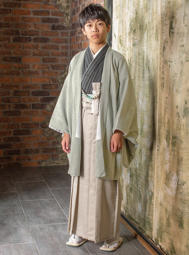 （加藤商店）KATO 527-5048 ジュニア男羽織袴セット13才 85cm