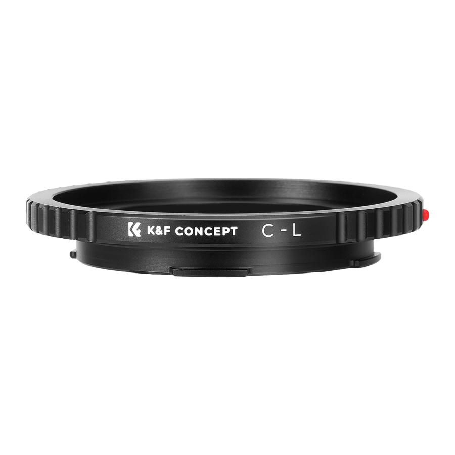 （ショウテン）SHOTEN K&F Concept レンズマウントアダプター （Cマウントレンズ → Lマウント変換） KF-CL