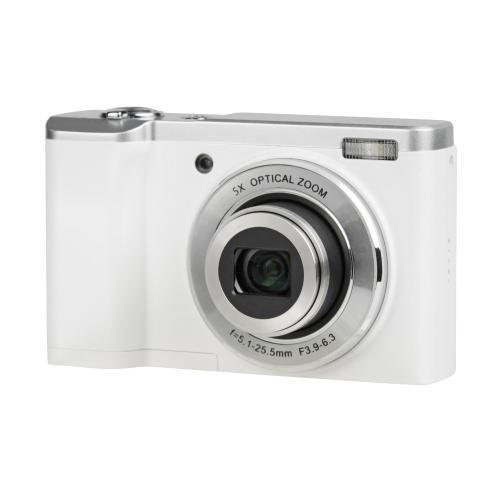（ケンコートキナー）KenkoTokina デジタルカメラ KC-ZM08 ホワイト  (光学5倍ズーム・1600万画素) 2025.5.23発売