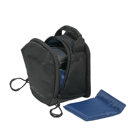 (ケンコートキナー）KenkoTokinaアオスタ サンクチュアリIV レンズバッグ Sサイズ ブラックカモフラージュ