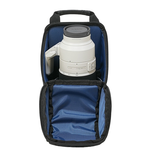 (ケンコートキナー）KenkoTokinaアオスタ サンクチュアリIV レンズバッグ Lサイズ ブラックカモフラージュ