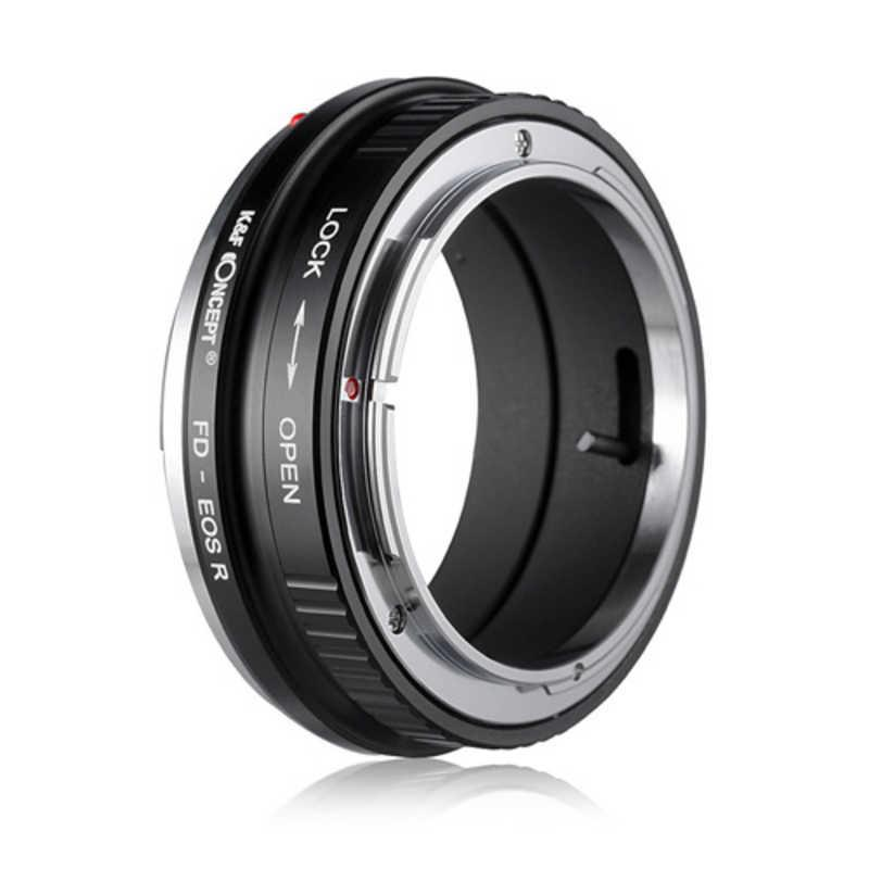 （ケーアンドエフ・コンセプト） K&F Concept マウントアダプター (キヤノンFDマウントレンズ→キヤノン│RFマウント変換)　KF-FDRF