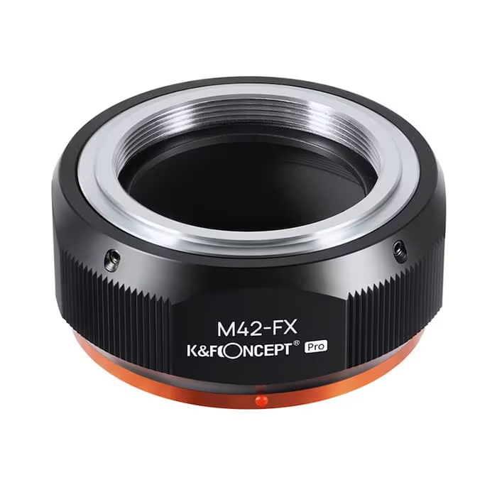 （ケーアンドエフ・コンセプト） K&F Concept マウントアダプター(M42マウントレンズ → 富士フイルムXマウント変換)KF-42X.P