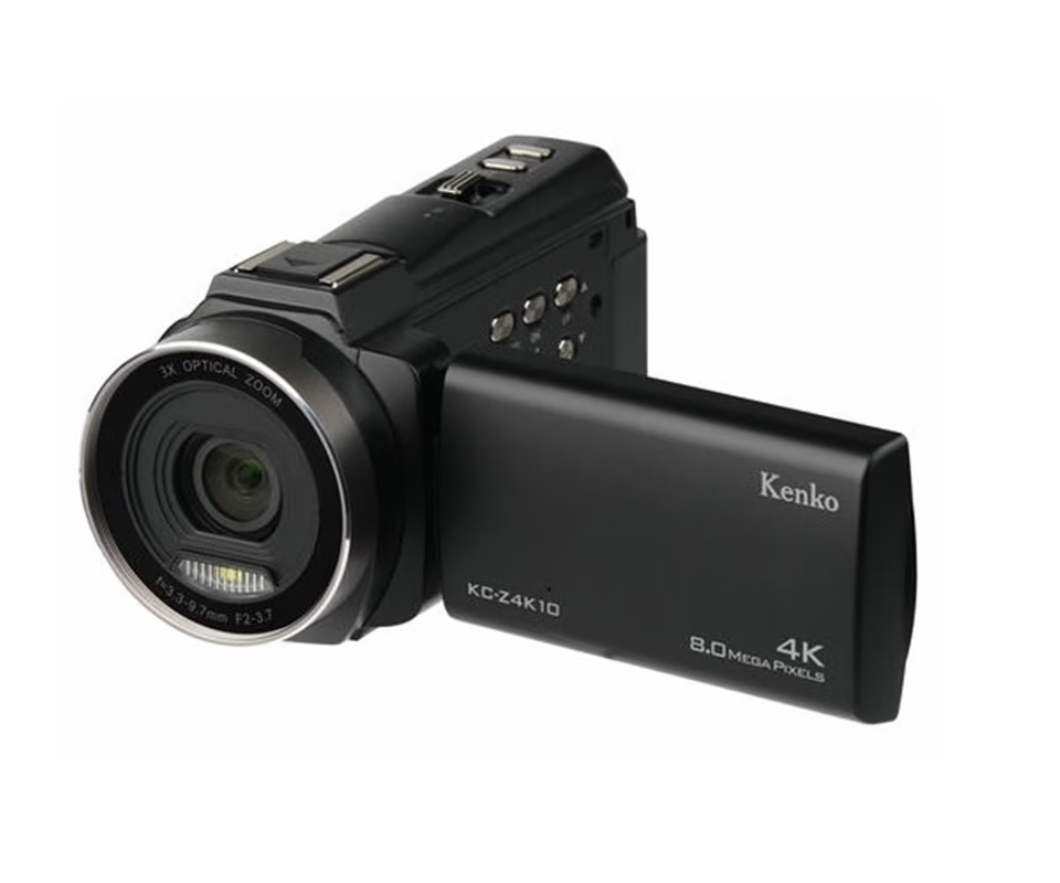 (ケンコートキナー)KenkoTokina デジタルビデオカメラ KC-Z4K10　ブラック
