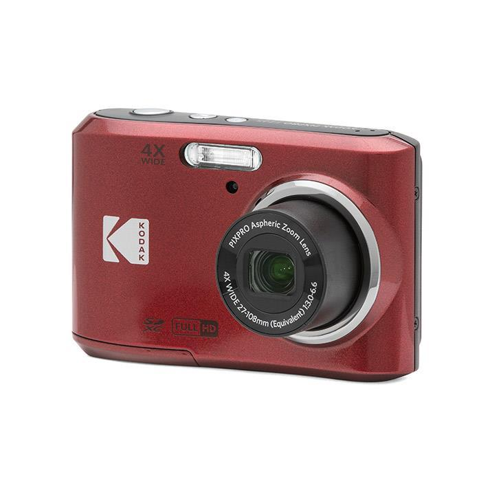 (コダック)KODAK コンパクトデジタルカメラ PIXPRO FZ45RD2A レッド