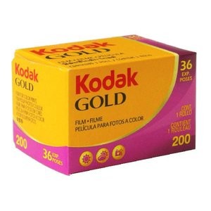 コダック) Kodak ゴールド 200 36枚撮り カラーフィルム 英文