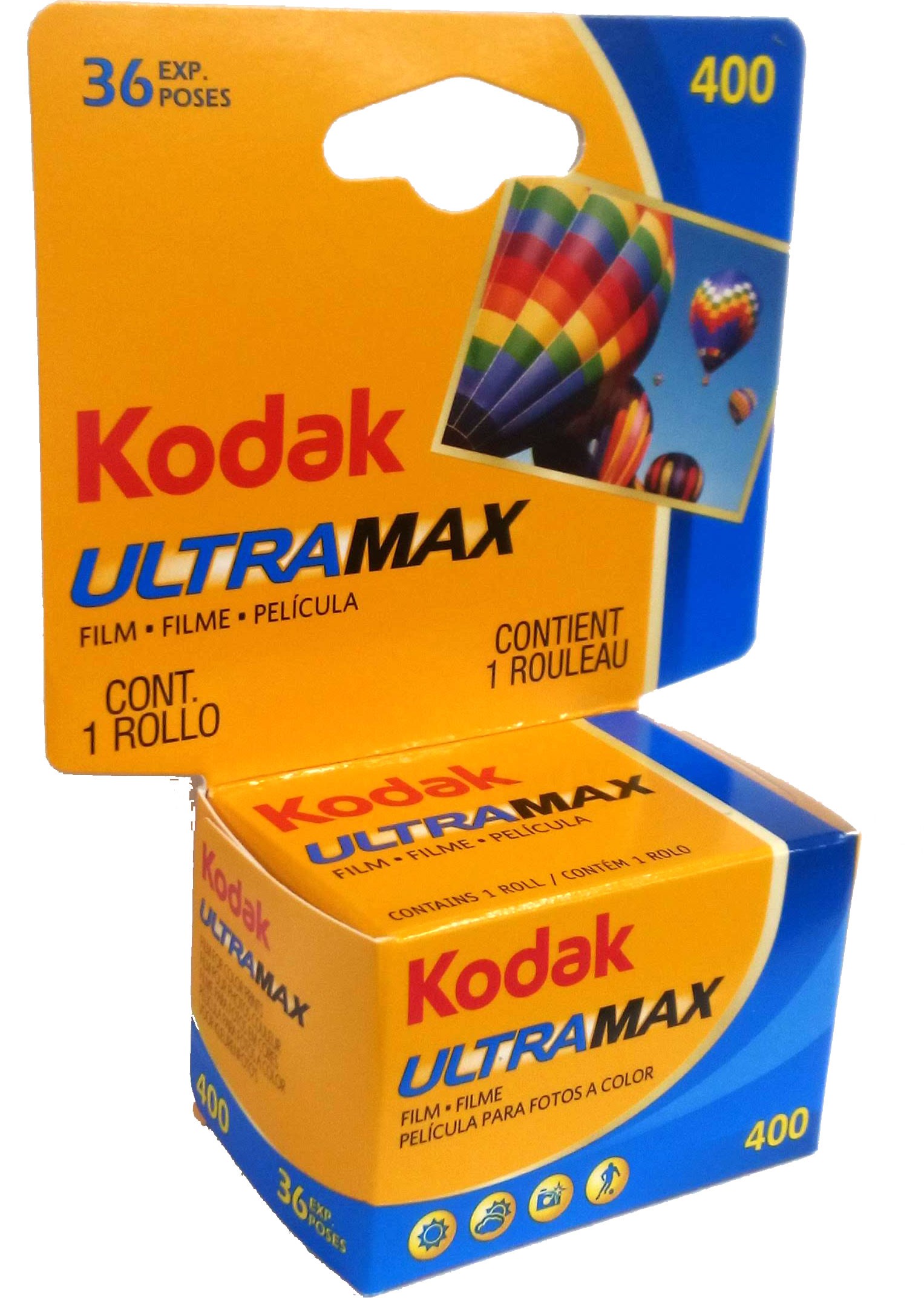 (コダック) Kodak ULTRAMAX 400 36枚撮り カラーフィルム 英文パッケージ［海外輸入］