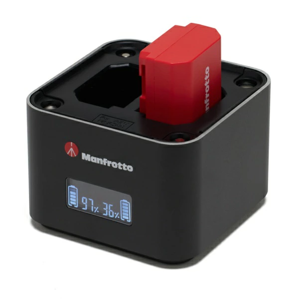（マンフロット）Manfrotto MANPROCUBEF Pro CUBE3 ツインチャージャー 富士フイルム用  2025.8.21発売