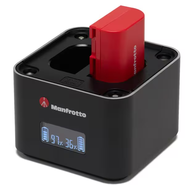 （マンフロット）Manfrotto MANPROCUBE3C Pro CUBE3 ツインチャージャー キヤノン用 ※2025.8.21発売
