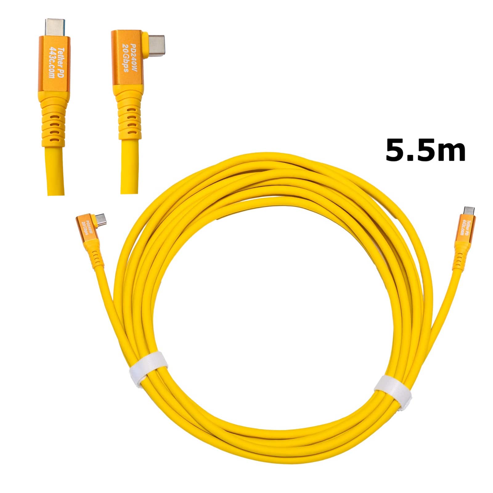 (よしみカメラ)YOSHIMI USBテザーPDケーブル テザーワン 5.5m 【最大240W】
