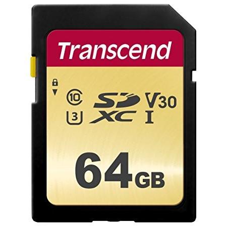 (トランセンド)Transcend SDHC/SDXCカード Class10 UHS-I U1 (TS8GSDC500S～TS64GSDC500S)  8-64GB