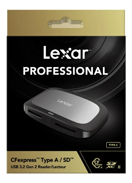 (レキサー)LEXAR CFexpressカードリーダーUSB3.2 Gen2 (CFexpress TypeーA SD対応) ［USB3.1］LRW530URNBNJ
