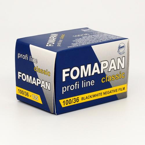 (フォマパン) Fomapan ISO100 Classic 36枚撮り 白黒フィルム