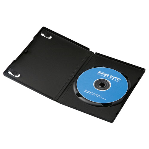 (ｻﾝﾜｻﾌﾟﾗｲ)SANWASUPPLY　DVD-TN1-30BKN　1枚収納30枚パックブラック