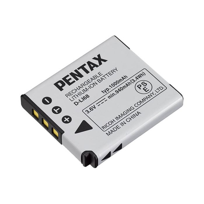 RICOH PENTAX D-LI68バッテリーパック 〈ミラーレスQシリーズ〉