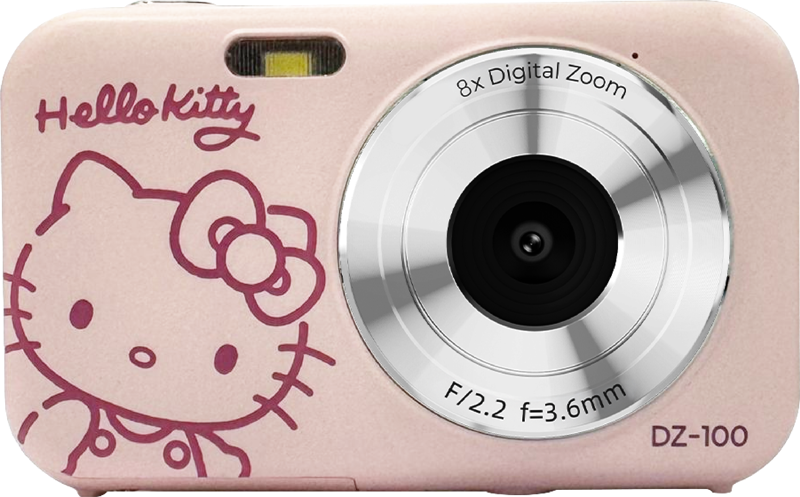 (ヤシカ) YASHICA コンパクトデジタルカメラ DZ-100 Hello Kitty Playground ピンク