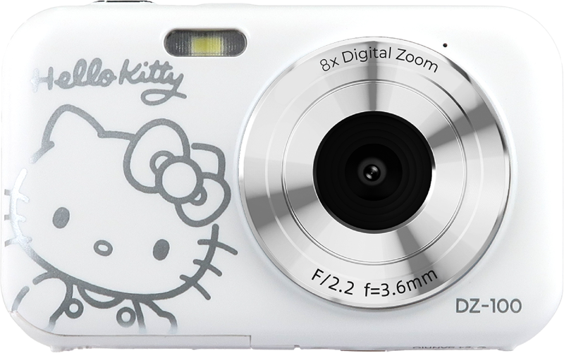(ヤシカ) YASHICA コンパクトデジタルカメラ DZ-100 Hello Kitty Playground 白